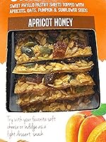 Vista 5 de Phyllo Crisps - Miel de albaricoque de Nu Bake Paquete de 3 – 2.8 oz