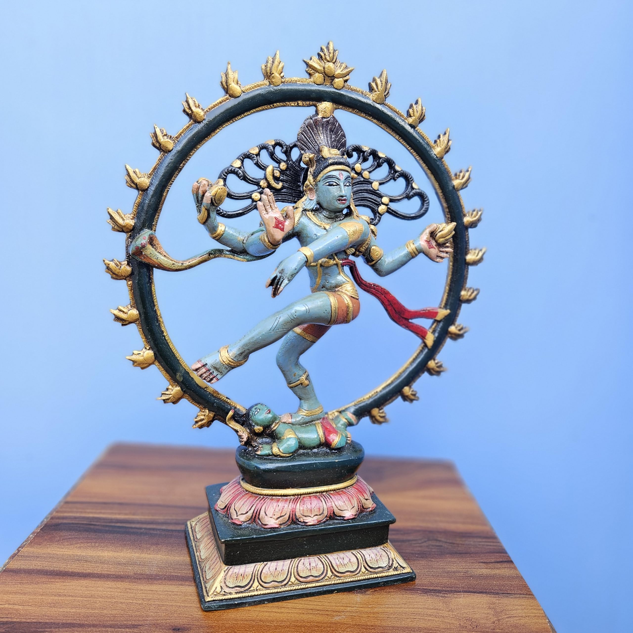 Amazon.com: SHIVAJI ARTS Dancing Shiva Nataraja Statue Large