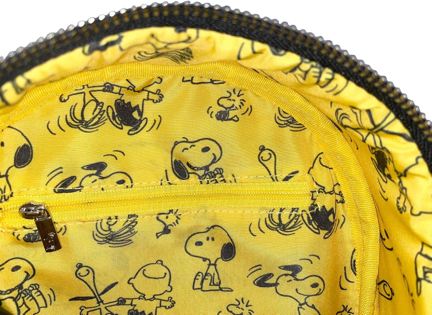 Loungefly Peanuts Snoopy and Charlie Brown Allover Print Womens Double Strap Shoulder Bag Purse - Image 5