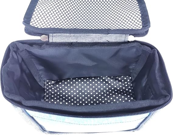Small Animal Outgoing Carrier Breathable Travel Bag Durable Guinea Pig Pouch Purse Portable with Shoulder Strap for Hedgehog Squirrel Chinchilla Rat Sugar Glider Ferret (S, Blue)