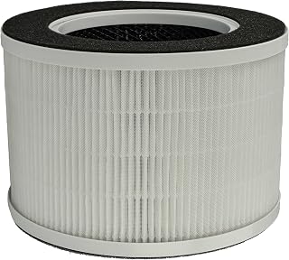 vhbw Luftilter kompatibel mit Medion MD 19778 Luftreiniger - Kombifilter Vorfilter + HEPA + Aktivkohle