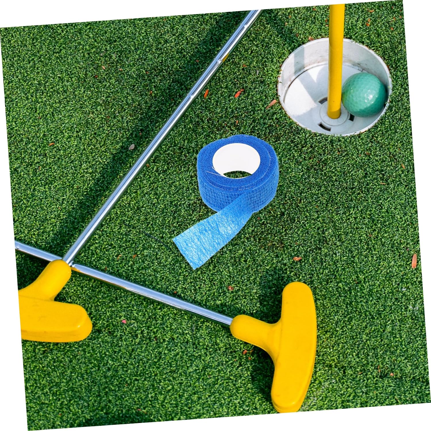 KICHOUSE Finger Tape Adhesive Bandages Self Adhesive Elastic Wrap Sports Protection Tape Wound Bandage Wrap Golf Grip Comfortable to Use
