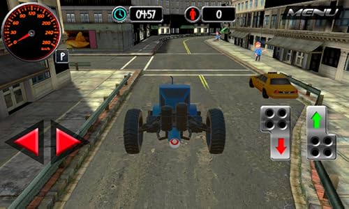 Drive Jet Blue Tracktor