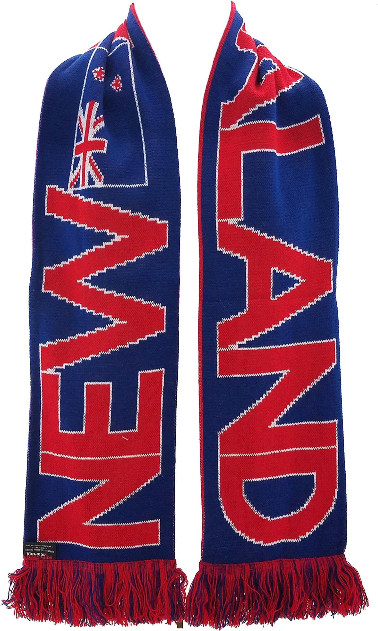 Ruffneck International Soccer, Flag Scarfs by Country, One Size, Assorted Teams