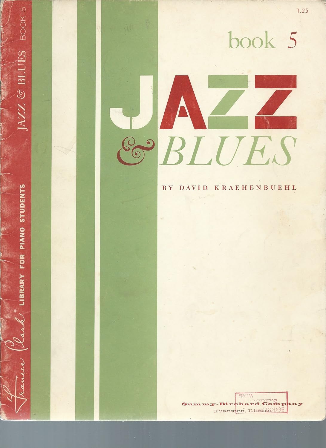 Jazz & Blues Book 5: Kraehenbuehl, David: Amazon.com: Books
