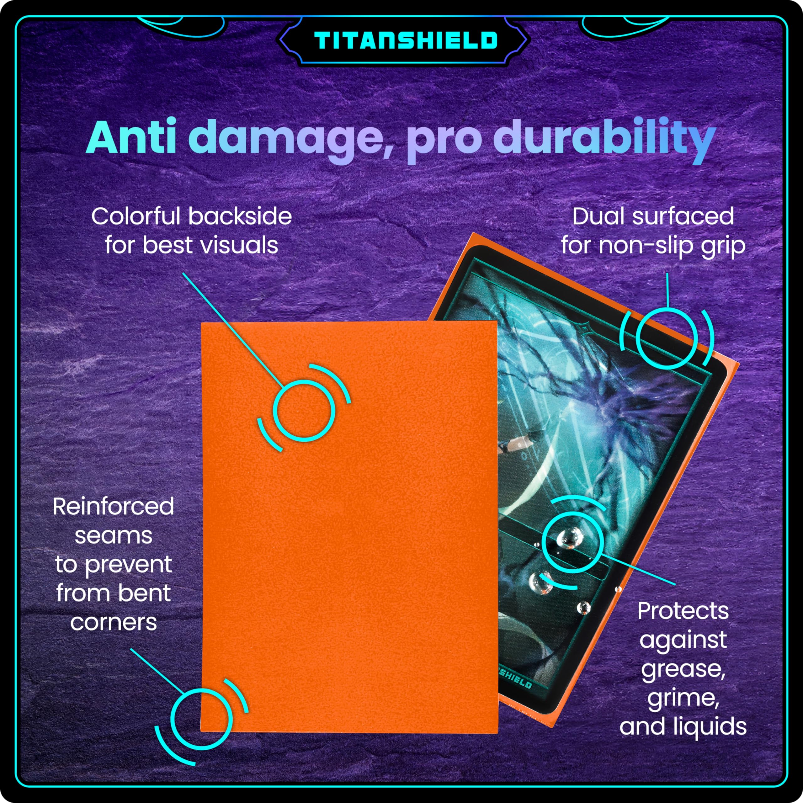 TitanShield (150 Pochettes/vert) Protège-Jeu de Cartes à Collectionner pour Jeu de Société Format Standard pour Magic : The Gathering MTG, Pokemon TitanShield (150 Pochettes/vert) Protège-Jeu de Cartes à Collectionner pour Jeu de Société Format Standard pour Magic : The Gathering MTG, Pokemon