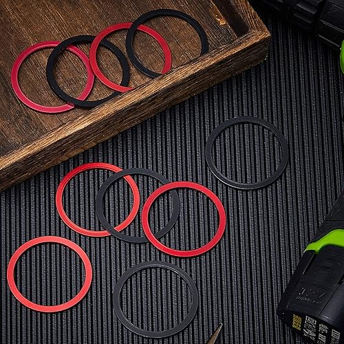 Miniatura 6 de Frienda 10 piezas bicicleta bicicleta soporte inferior espaciador 7 8 9 10 11 velocidad Cassette arandela anodizado aleación de aluminio volante Hub