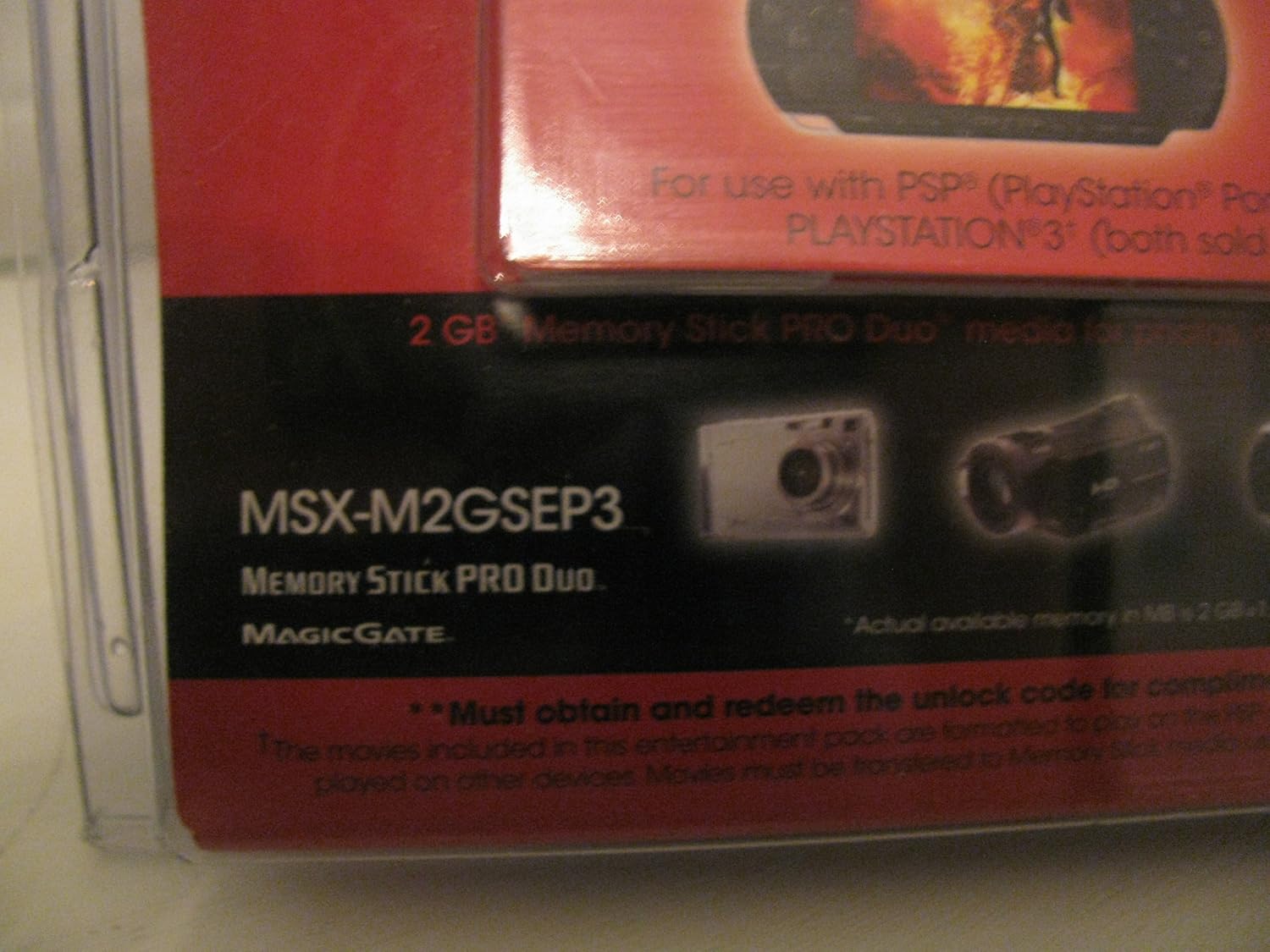 Sony MSXM2GSEP3 2GB Memory Stick Entertainment Pack