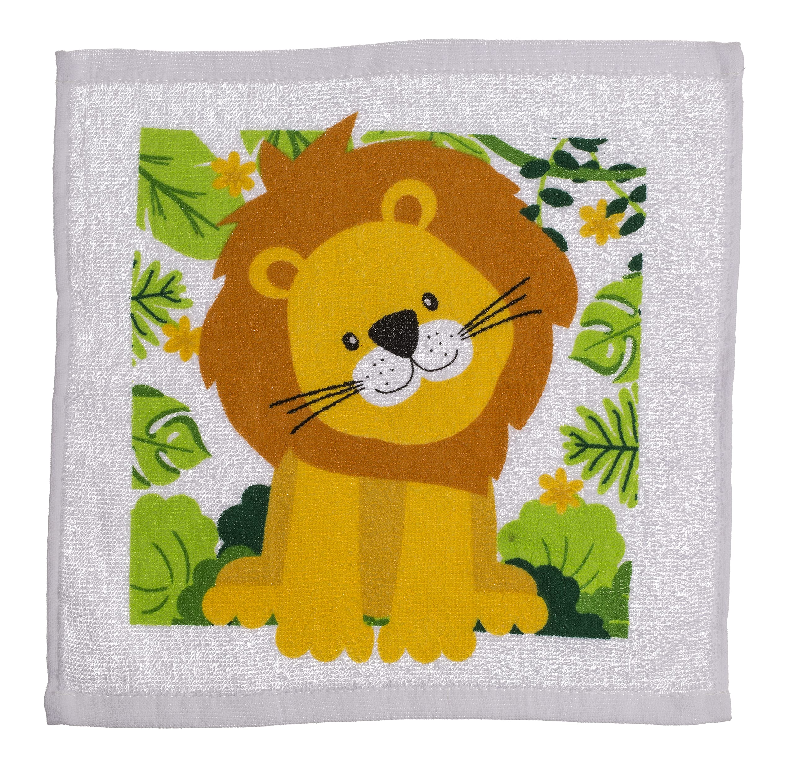 Set di Salviettine Magiche, Panno Magico, Asciugamano Magico, Borsa per Feste, Regalo per Bambini Tombola (Set di 6 Animali Safari)