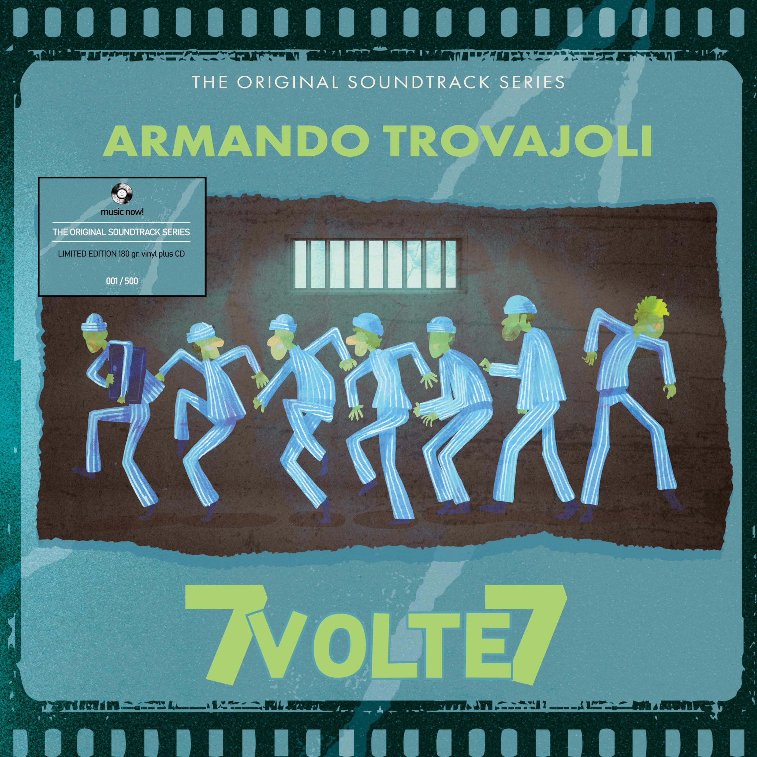 O.S.T. - Trovajoli Armando - 7 Volte Sette - LP 180 Gr. Transparent Green Vinyl