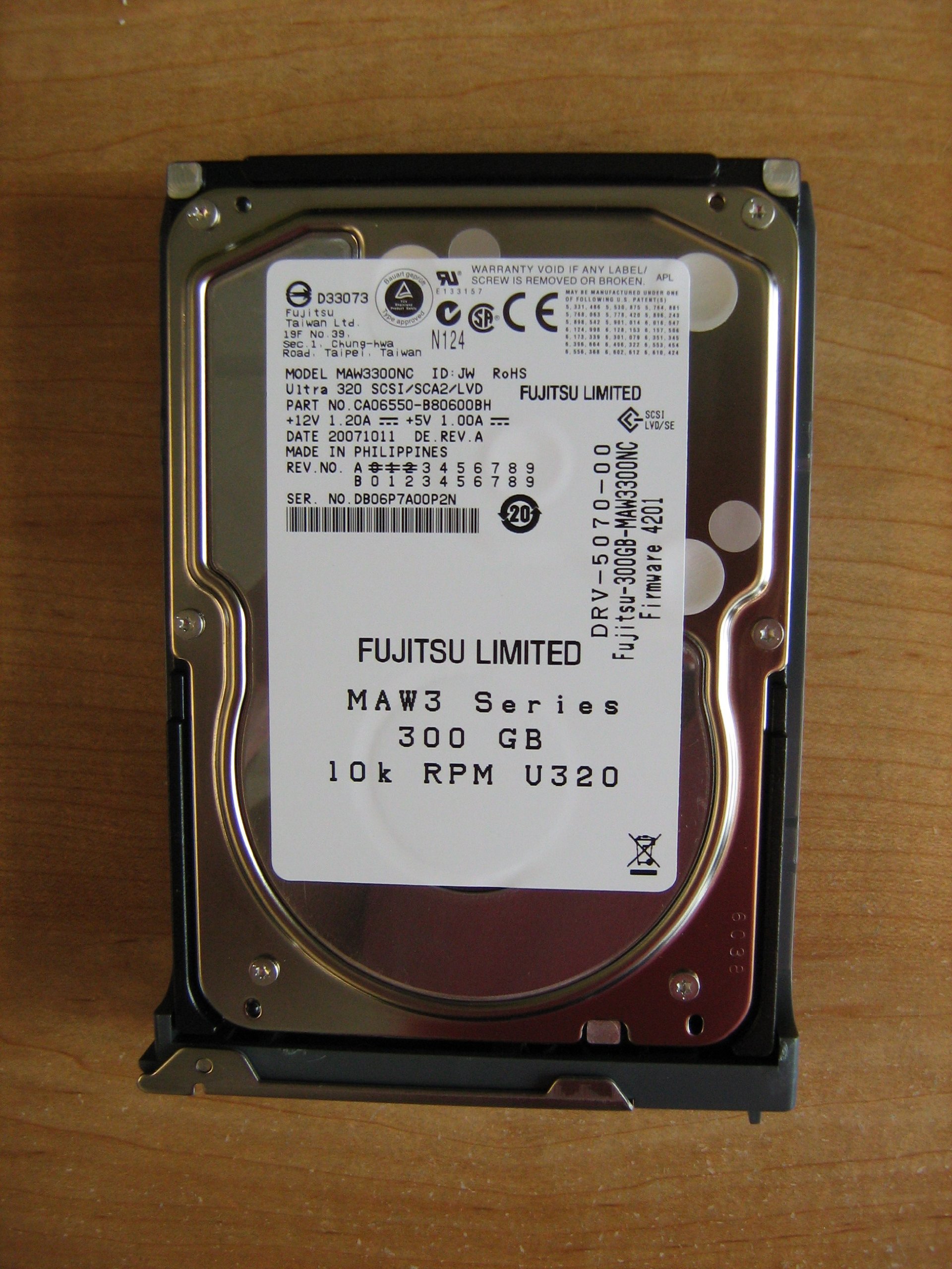 Amazon.com: 300GB Fujitsu HP Enterprise 10K RPM Ultra320