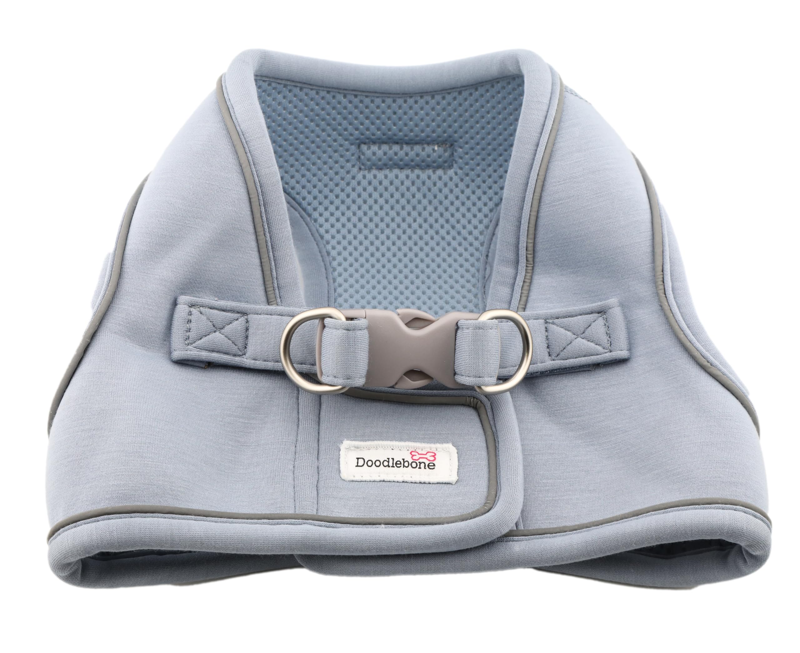 Doodlebone Dinky Dog Snappy Harness (Chalky Blue, 0.5) - Image 2