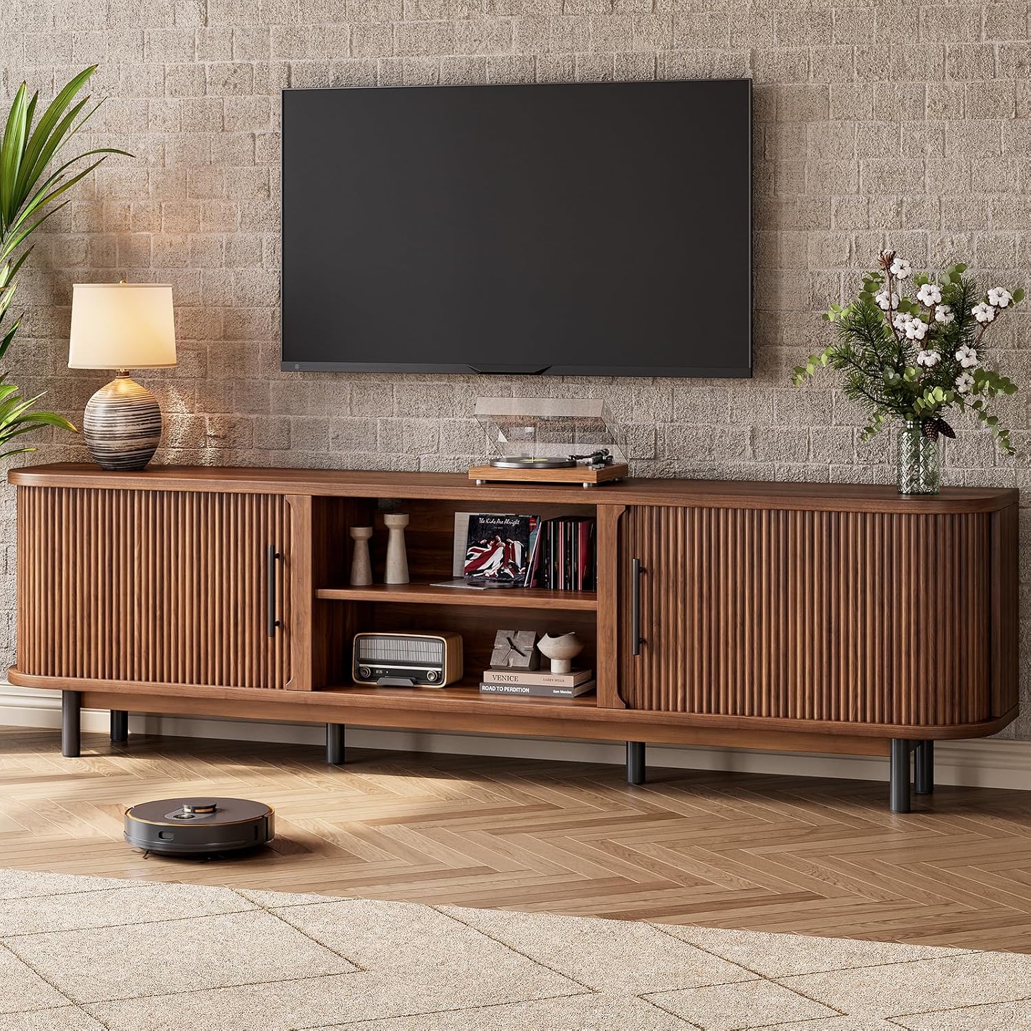 70″ TV Stand for TVs Up to...