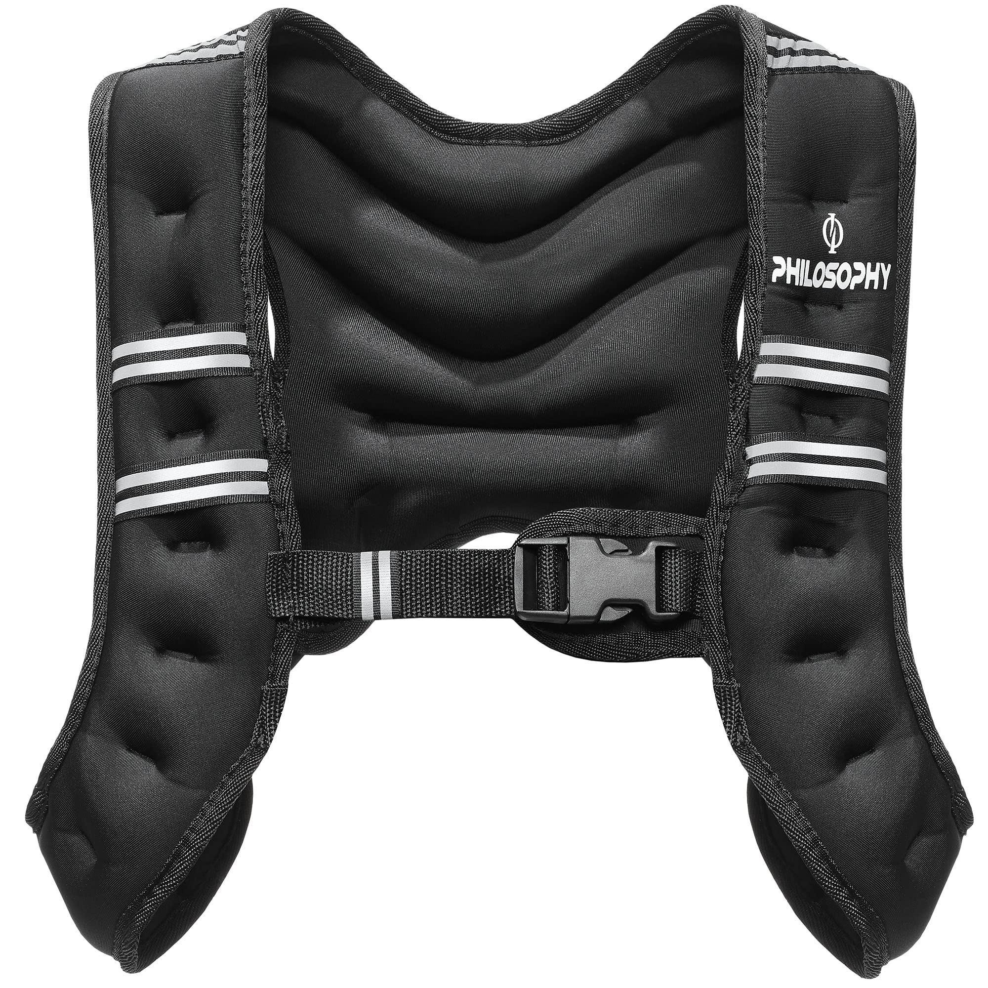 Philosophy Gym Weighted Workout Vest 12 LB Strength Training Fitness Body Weight Vest