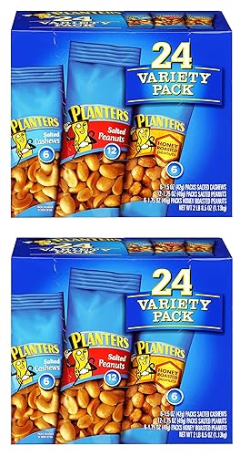 Paquete variado de frutos secos de maceteros - 24 unidades (paquete de 2)