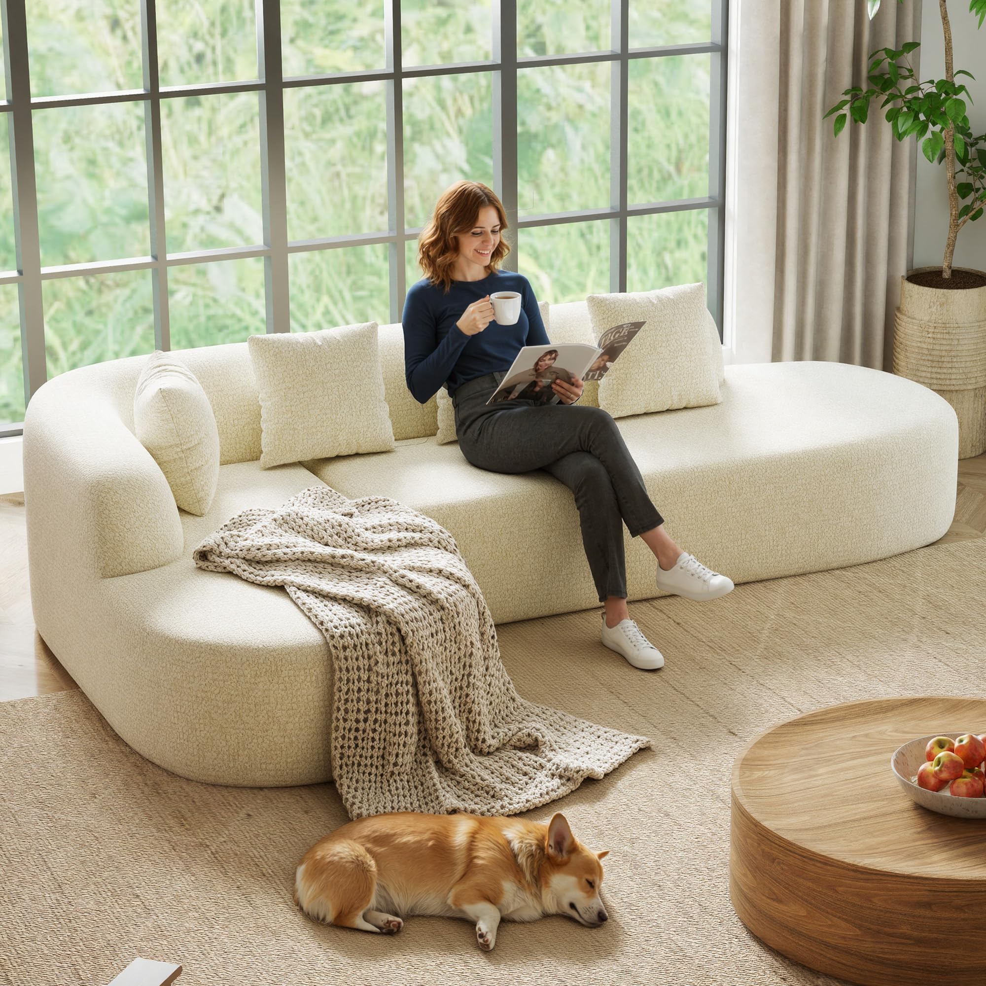Hawthyhone Ecksofa mit Schlaffunktion