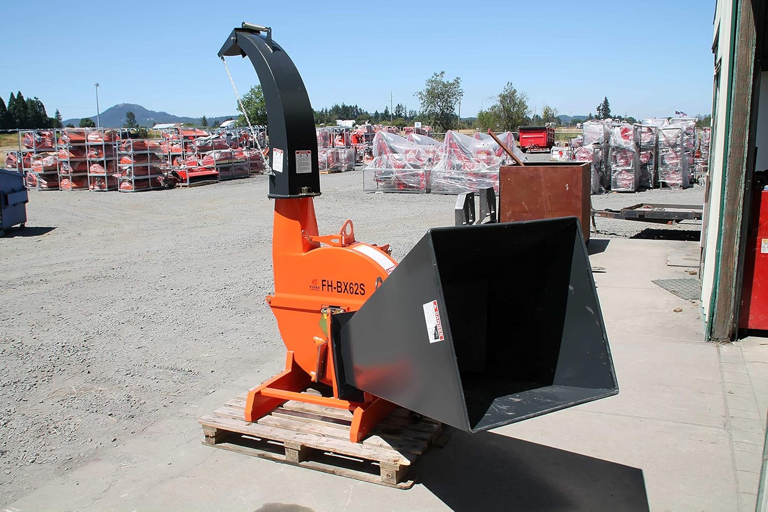 7” Self Feeding Wood Chipper, FH-BX62S