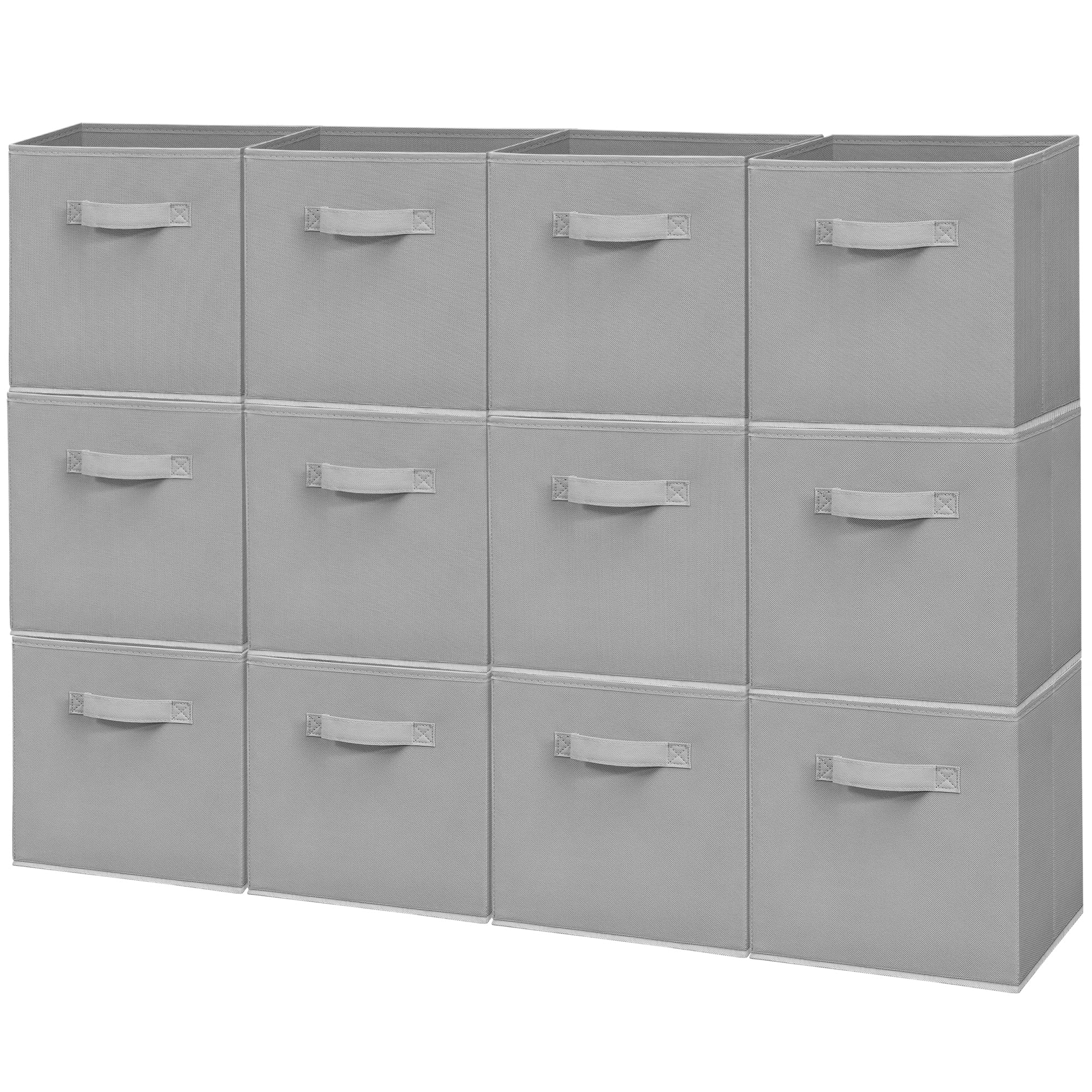 Organisateur de cube robuste boîte de rangement pliante en tissu pour meuble à cases de maison