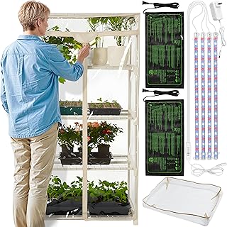 Carpathen Indoor Greenhouse with Grow Lights