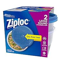 Vista 3 de Ziploc - Recipiente grande sin BPA, 2