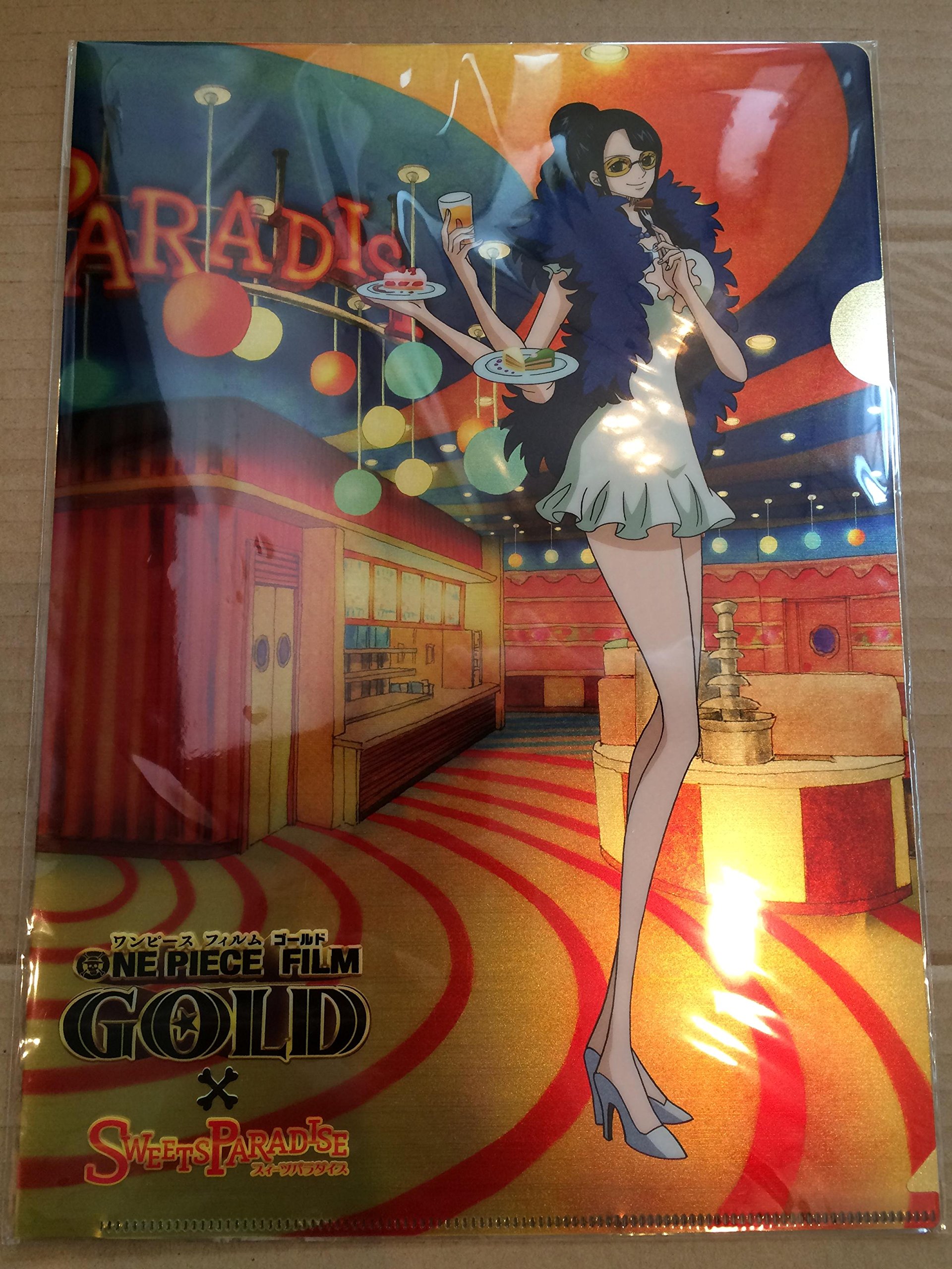 ワンピース スイパラ 限定 FILM GOLD クリアファイル ナミ ロビン