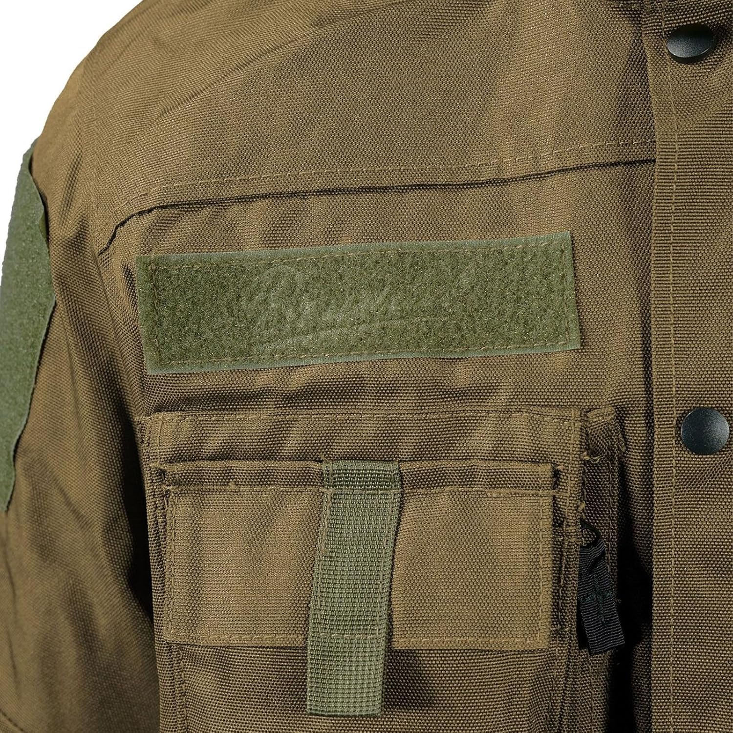 Brandit Individual Wear Men's Commando TAC Jacket - Durable Tactical Functional Outdoor Performance Jacket w/Removable Hood