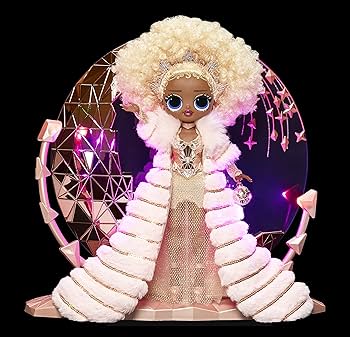 LOL LOL Surprise OMG Uptown Girl Fashion 9” Doll Pink Hair Fish