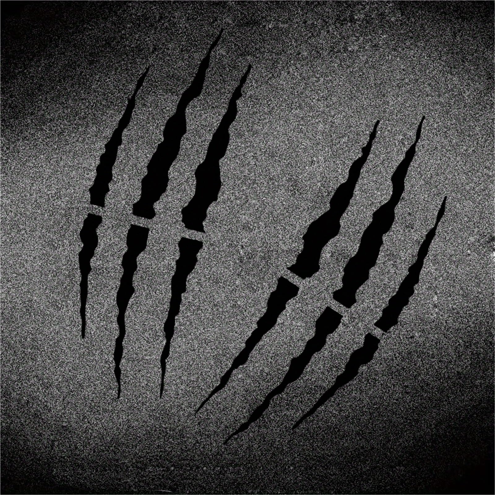 HAfgDJ Claw Motorcycle Sticker, Waterproof Decal for Fenders, Racing Helmets, Cars Laptops