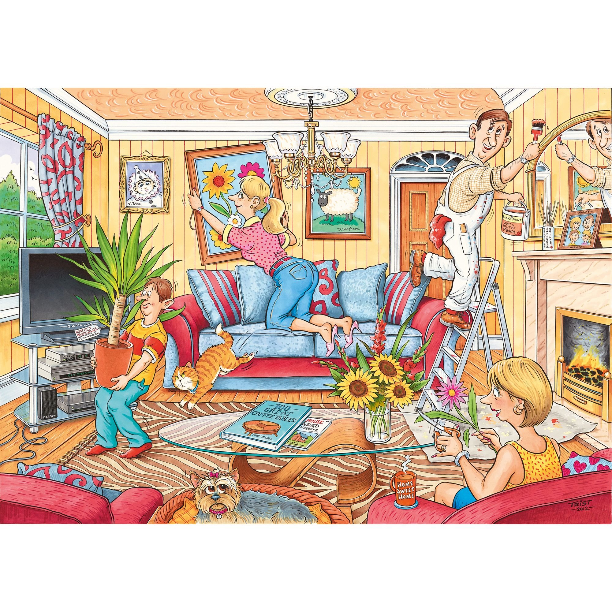 Ravensburger Puzzle What If sul riordino, 1000 Pezzi