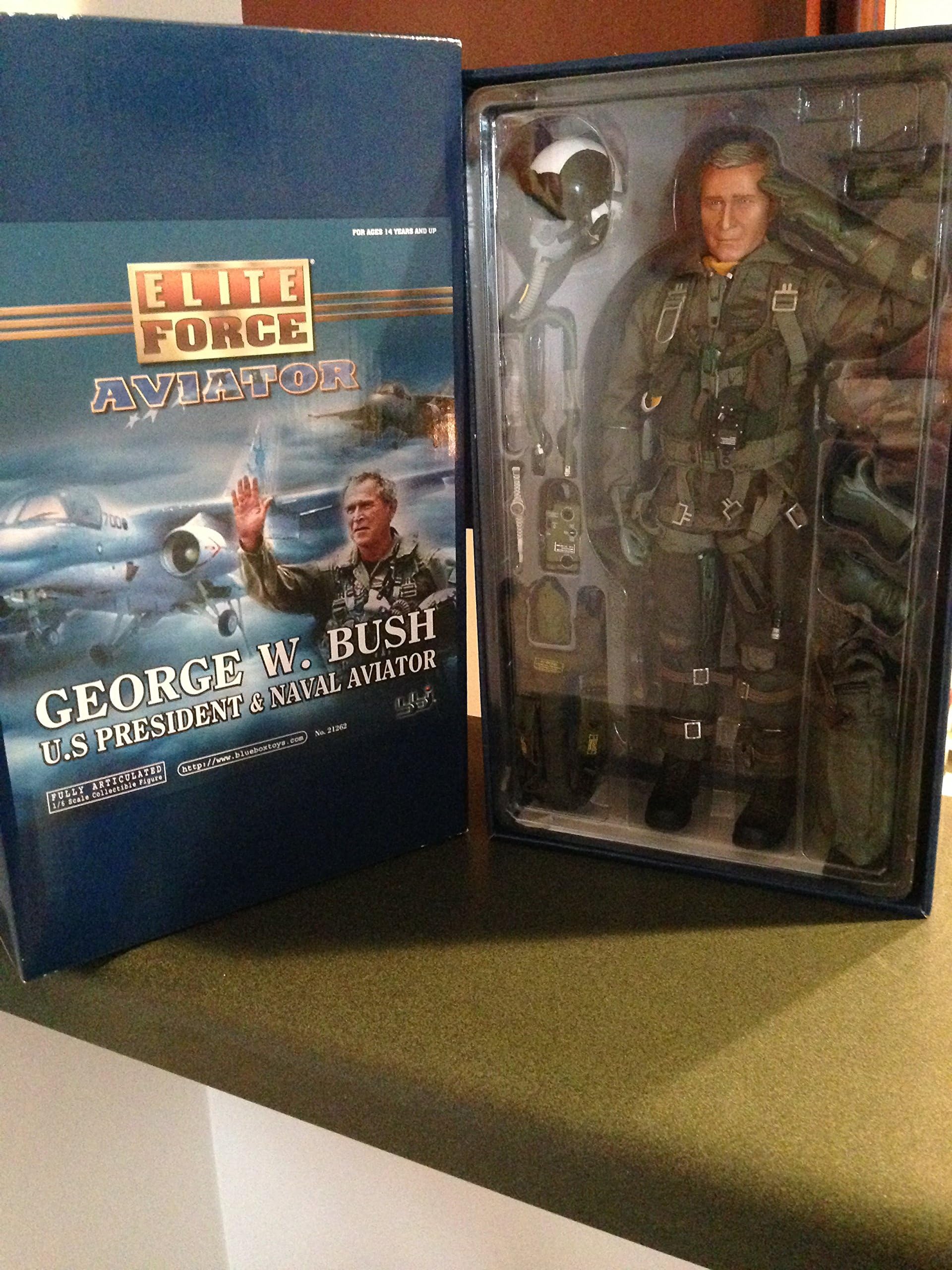 Elite Force Aviator: George W. Bush - U.S. President and Naval Aviator - 12" Action Figure