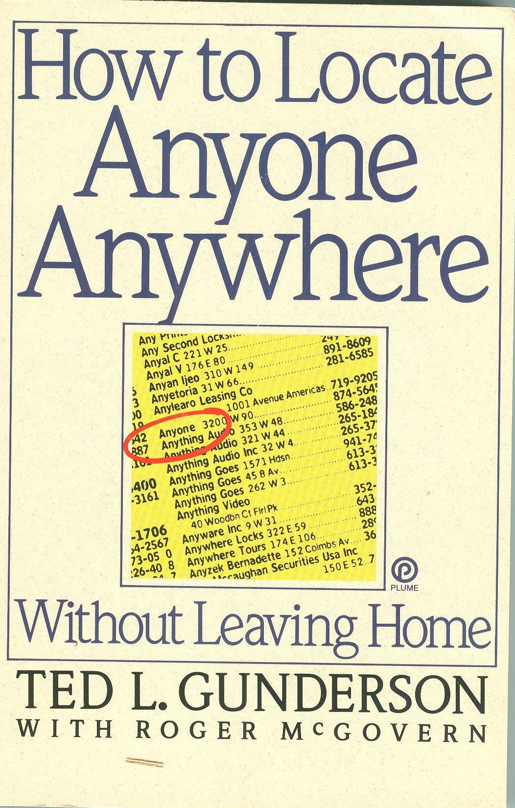 Buy How to Locate Anyone Anywhere without Leaving Home — BookShops.in