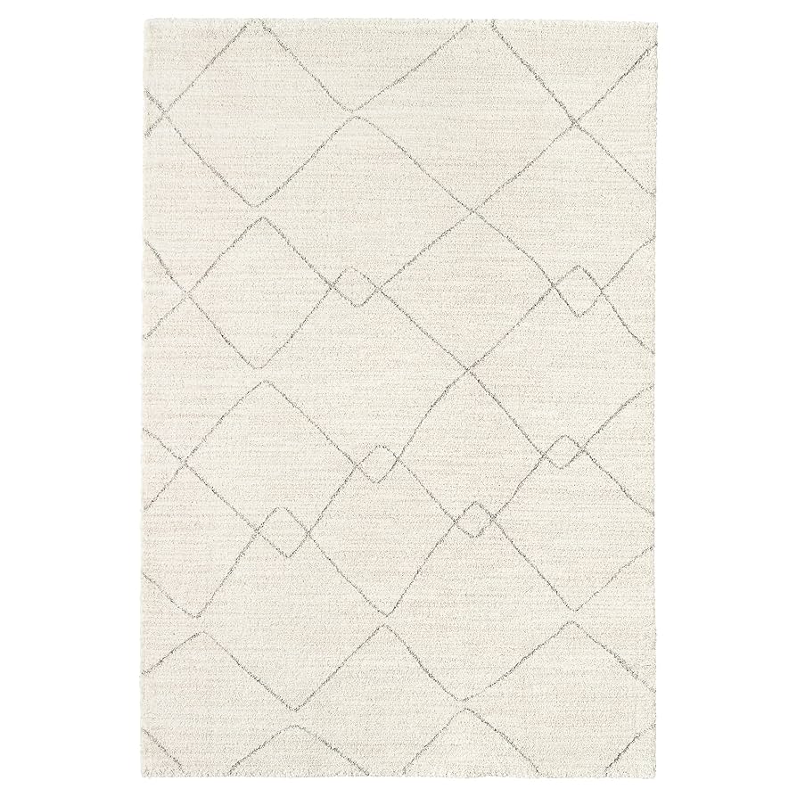 IKEA イケアTVERSTED ラグ 195×133 Ikea TVERSTED rug, low pile, 133x195 cm, beige : Amazon.ca: Home