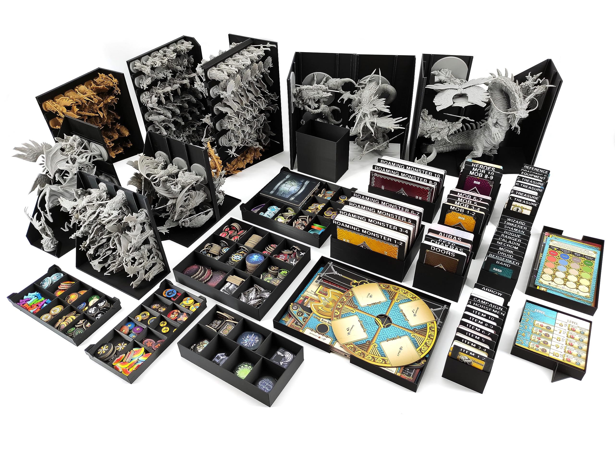 Massive Darkness 2 - Board Game Insert Organizer
