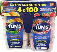 Vista 1 de TUMS 750mg Carbonato de Calcio 4X100 Tabletas Set