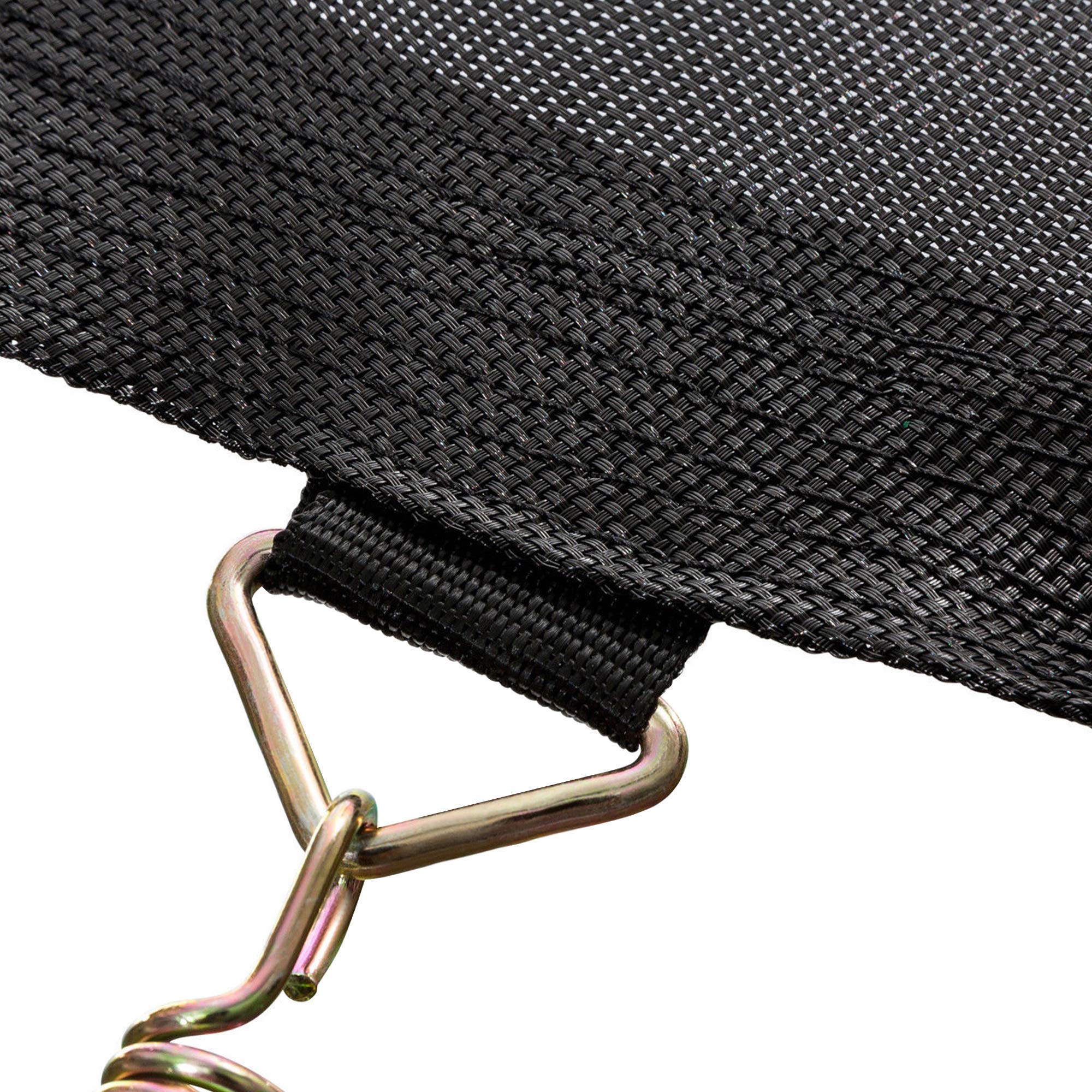 BRICOZONE Trampolino Da Giardino 245 Cm Con Rete Di Sicurezza E Scaletta Struttura In Acciaio Zincato Portata 150 Kg Tappeto Elastico Con Molle Rinforzate Per Bambini E Adulti Uso Esterno