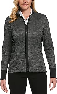 Callaway Women's Weather Series Dual Action Fleece Full Zip Golf Jacket Weather Series Dual Action Fleece Full Zip Golf Jacket (Pack of 1)