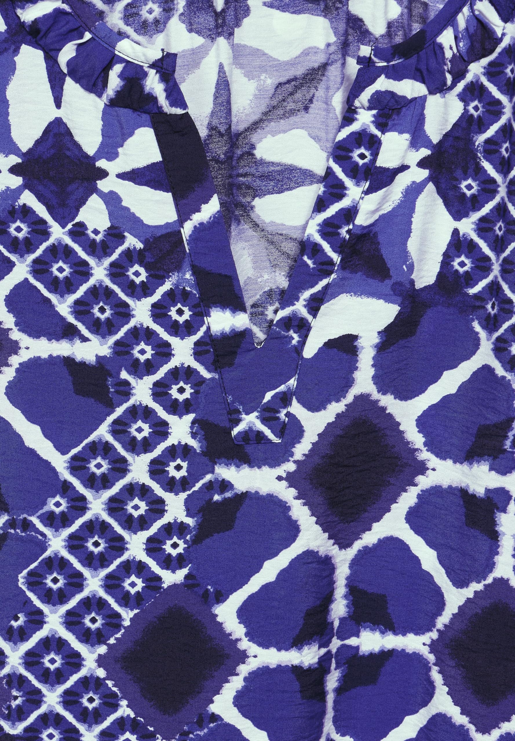 STREET ONE Tunika sukienka z nadrukiem, Violet Blue, 34