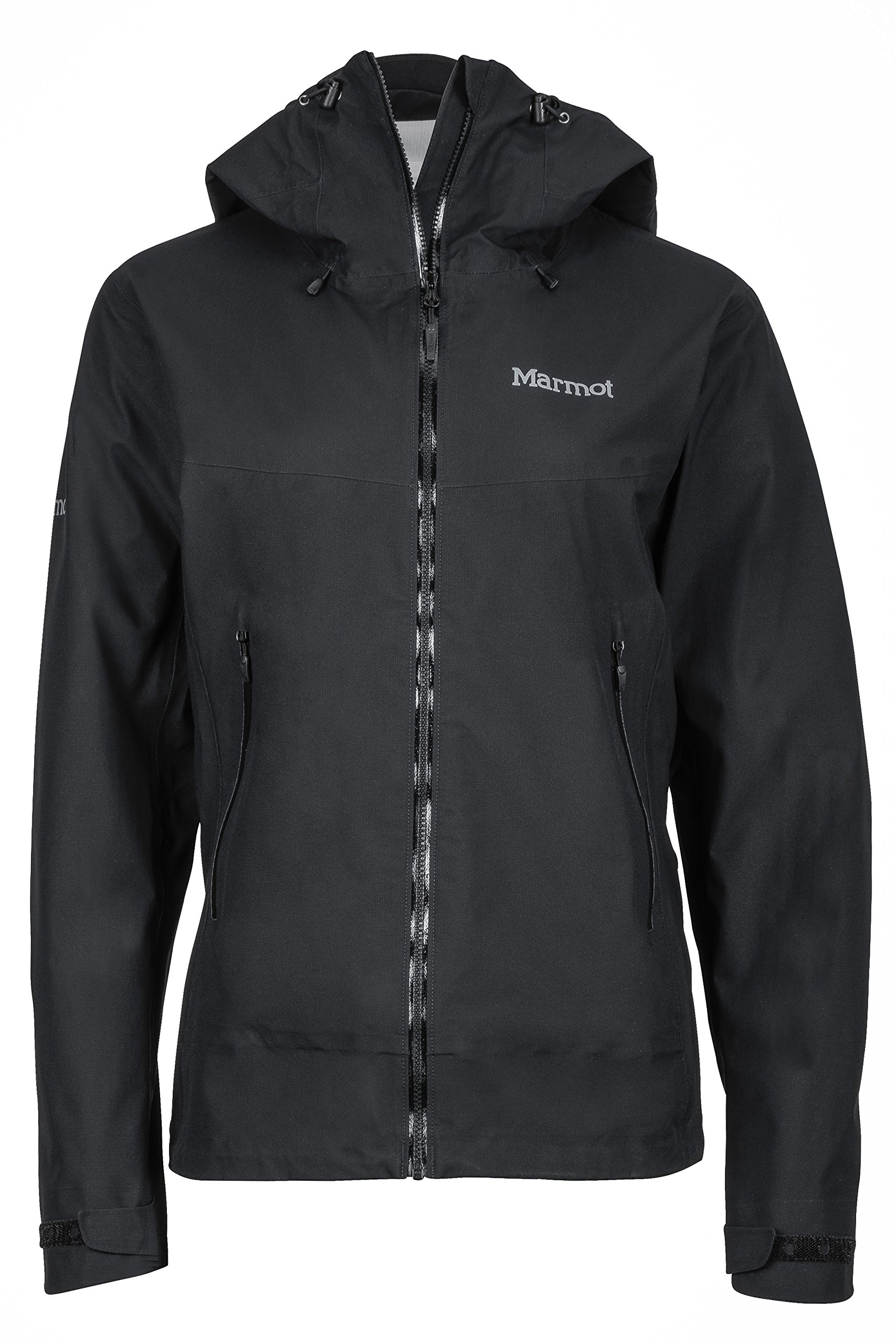 Marmot Wm's Starfire Jacket Hardshell Rain Jacket, Raincoat, Windproof, Waterproof, Breathable - Black, Small