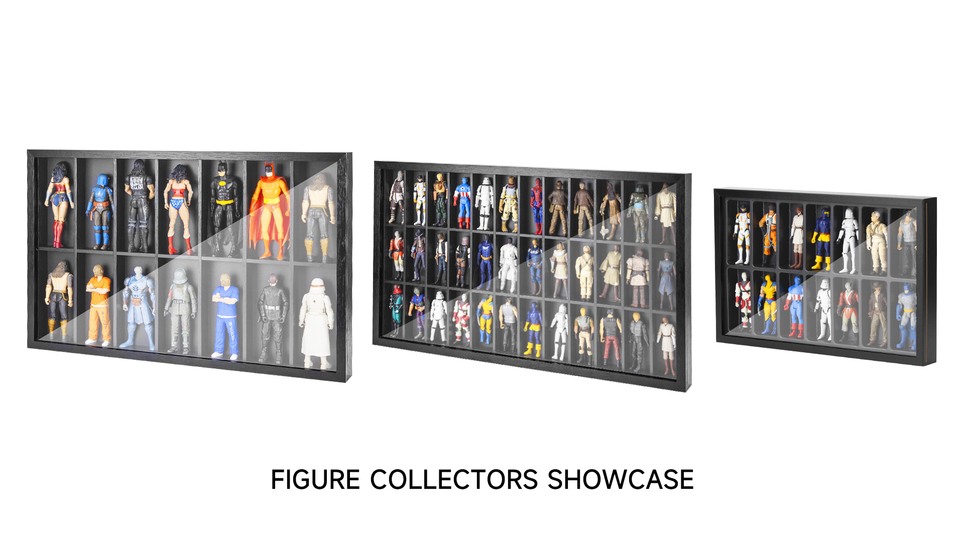 Amazon.com: 3.75 inch Figure Collectors Showcase, Display Frame