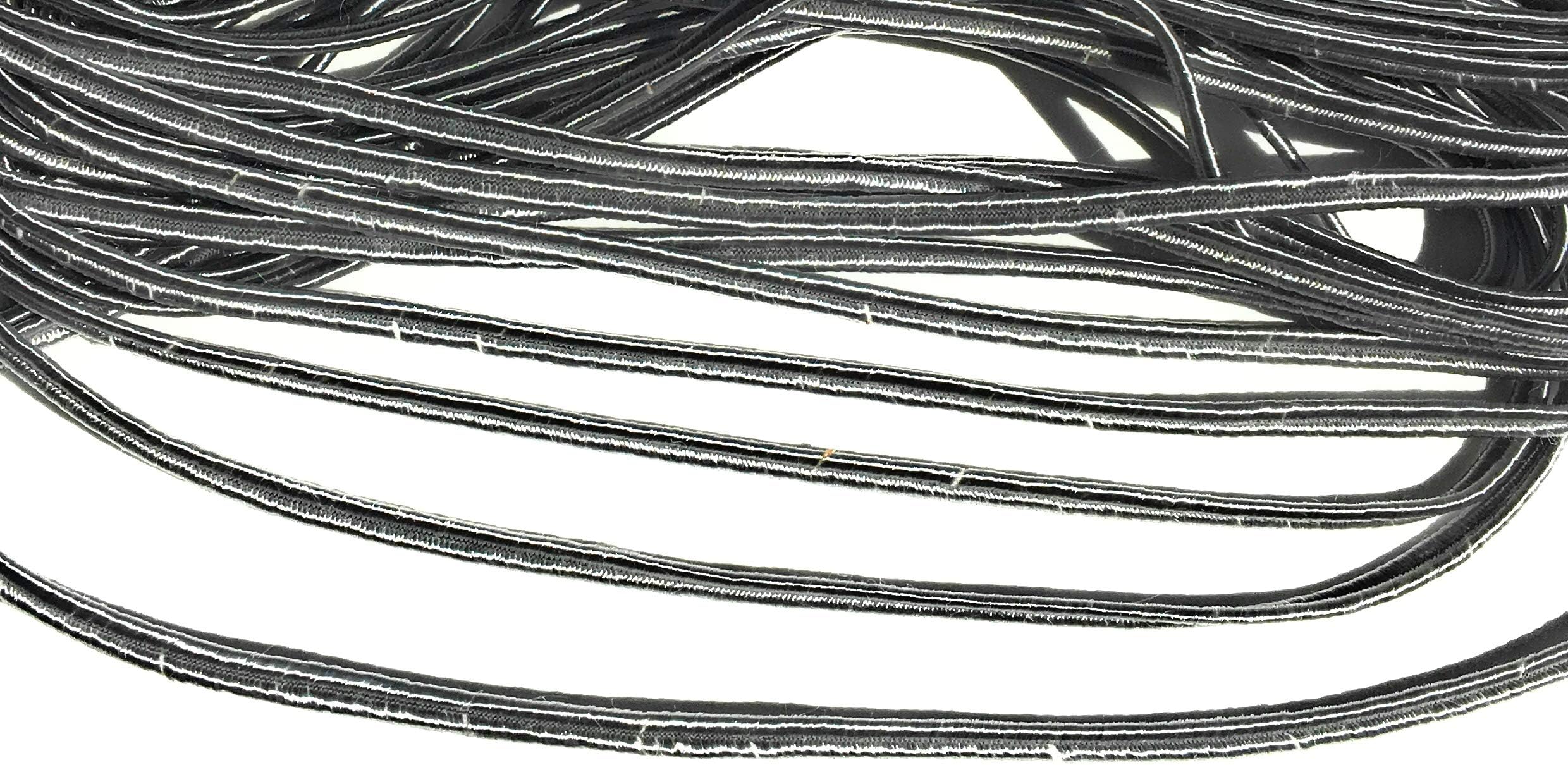 2mm Light Grey Soutache Rayon Braided Cord Beading, Sewing,Quilting Trimming String 10 Yards
