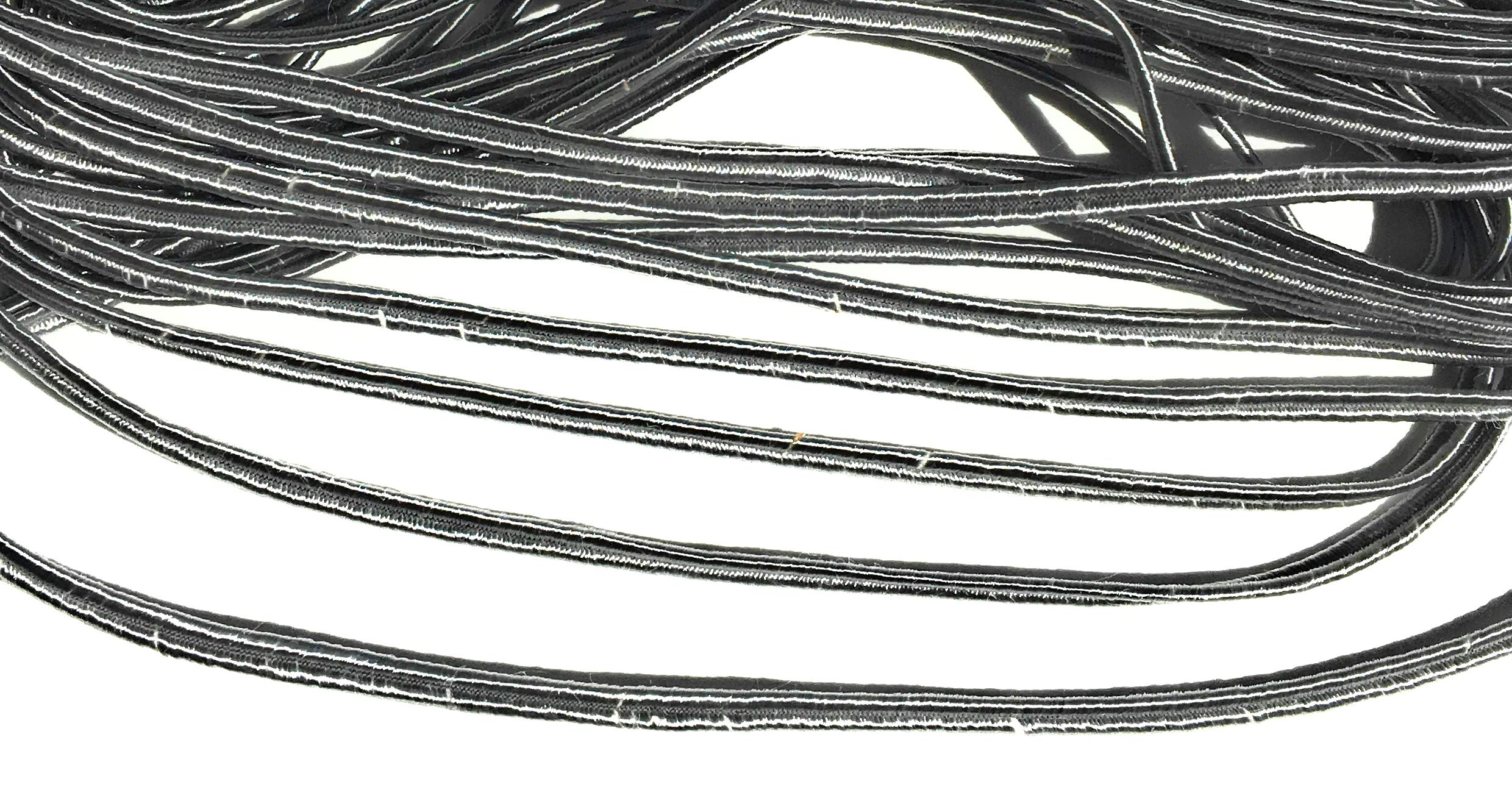 2mm Light Grey Soutache Rayon Braided Cord Beading, Sewing,Quilting Trimming String 10 Yards