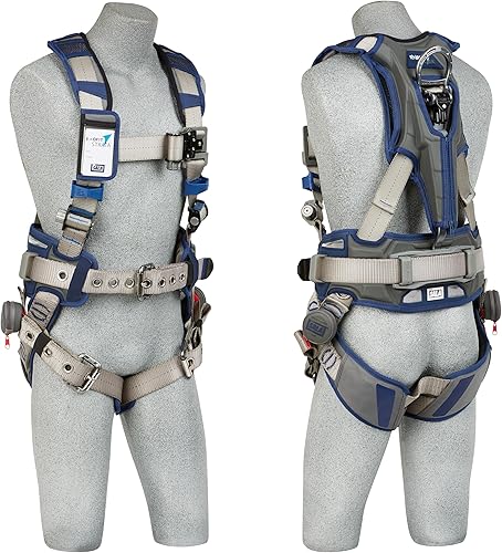3M DBI-SALA ExoFit STRATA Arnés de seguridad de posicionamiento Comfort Construction, OSHA, 1180013, grande