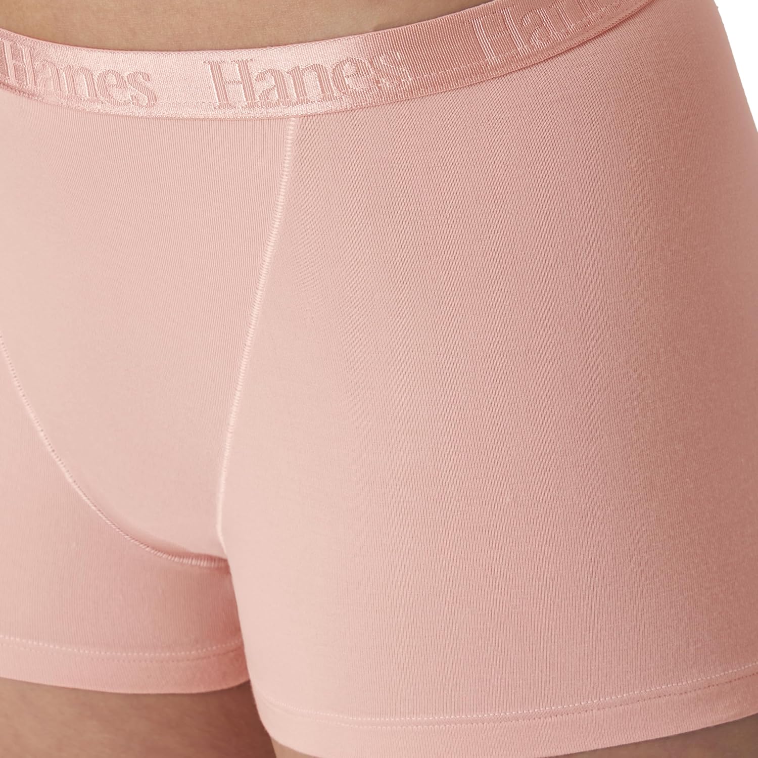 Hanes womens Originals Supersoft Underwear Boxer Briefs Pack, Panties, Viscose from Bamboo Underwear, 5-pack, - Image 4