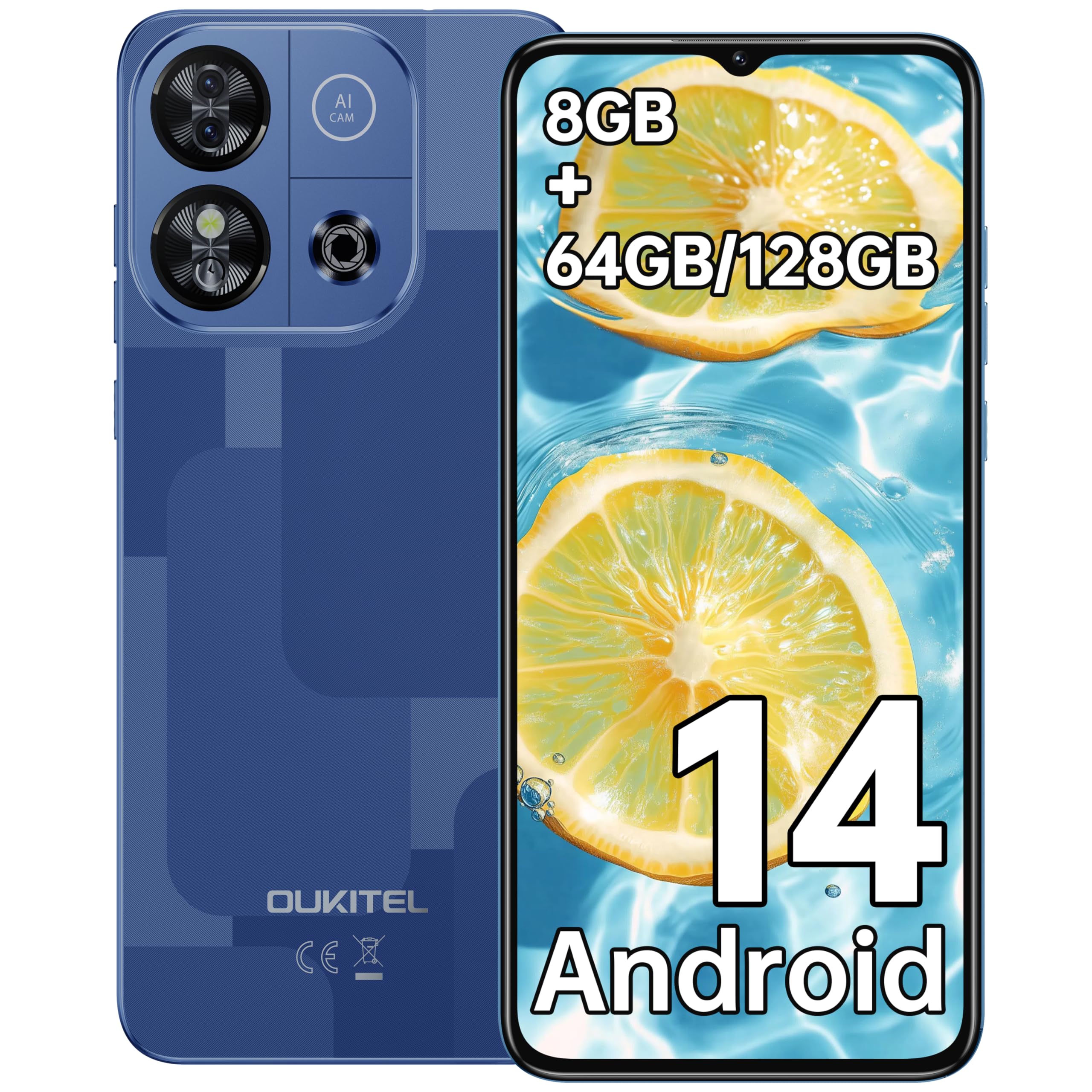 Amazon | OUKITEL C57S Android 14 8GB RAM 64GB ROM 1TB拡張