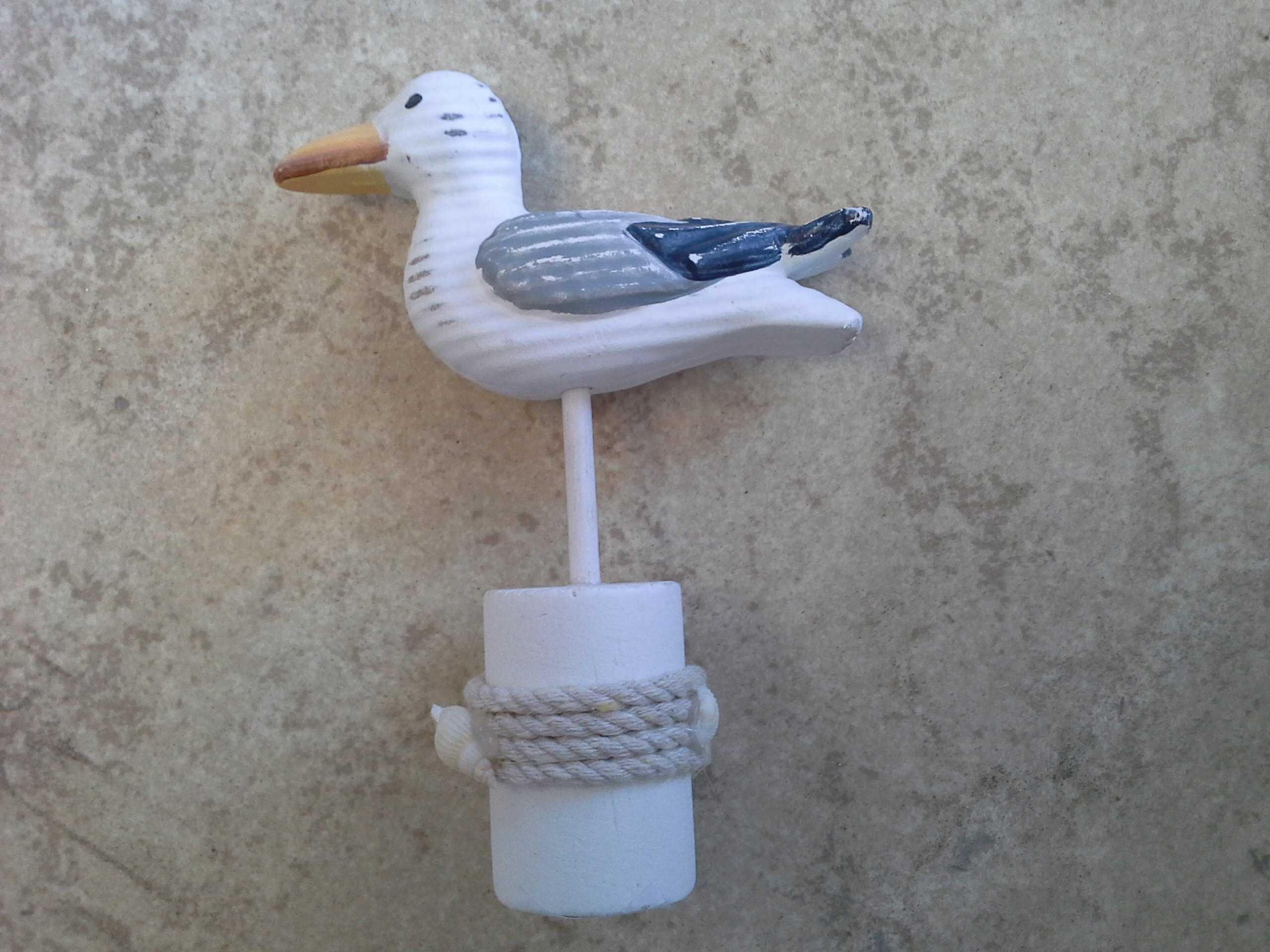 wooden seagul...13cm
