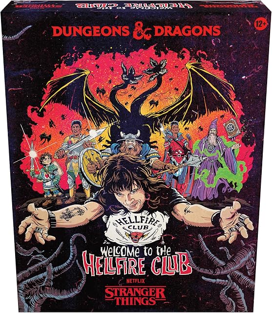 Dungeons & Dragons Stranger Things Welcome to the Hellfire Club Adventure Game