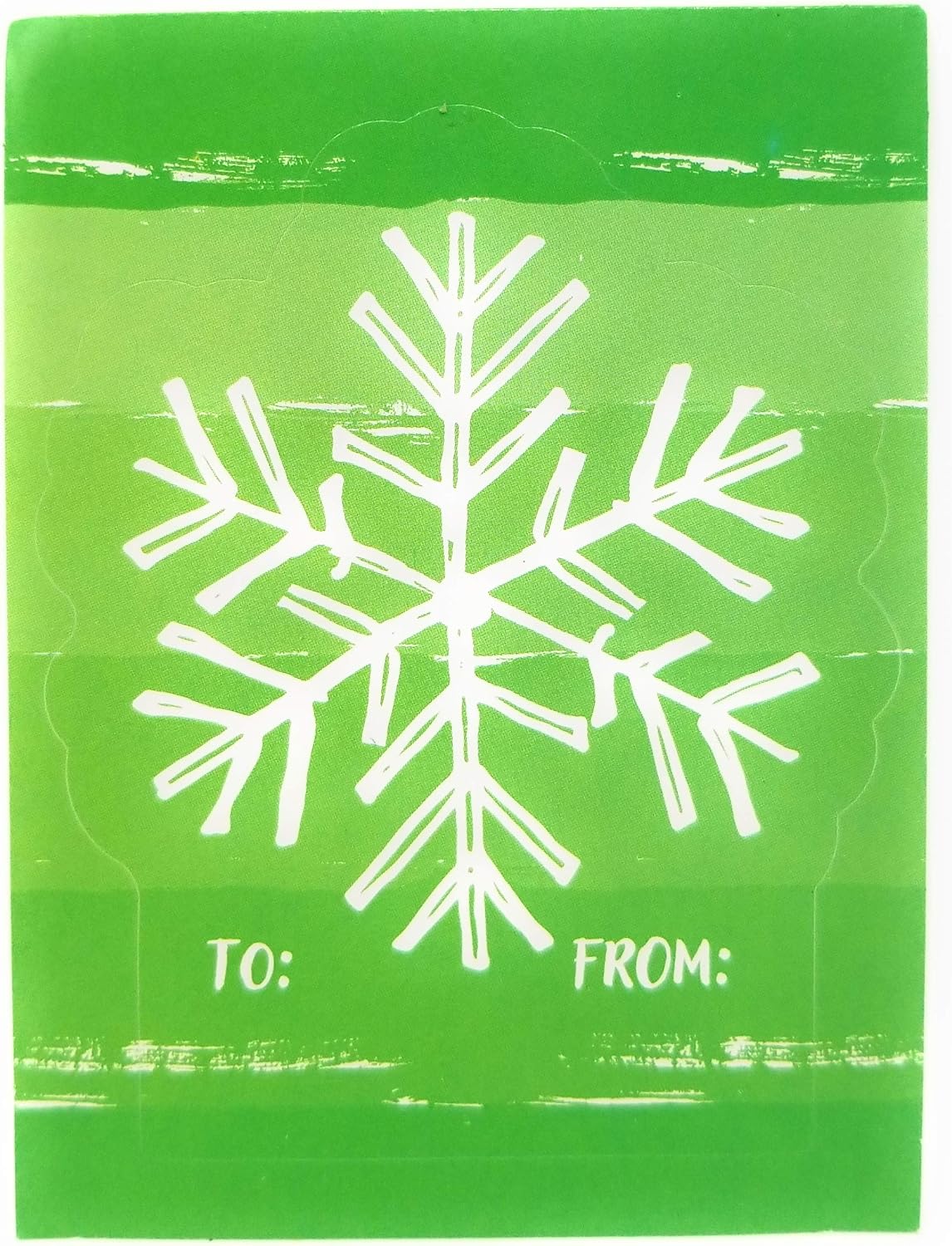 Jumbo Christmas Gift Tags - Self Adhesive Labels (48 Jumbo) : Office Products