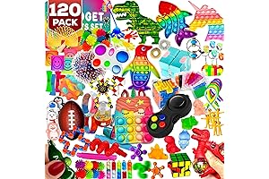 100 Pack of Fidget Toys: Ultimate Sensory Stimulation for All