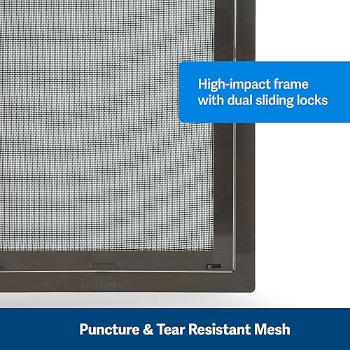 Miniatura 3 de PetSafe Puerta mosquitera Nunca se oxida, tamaño pequeño, para perros y gatos de hasta 30 libras, uso en puertas mosquiteras, pantallas de ventanas