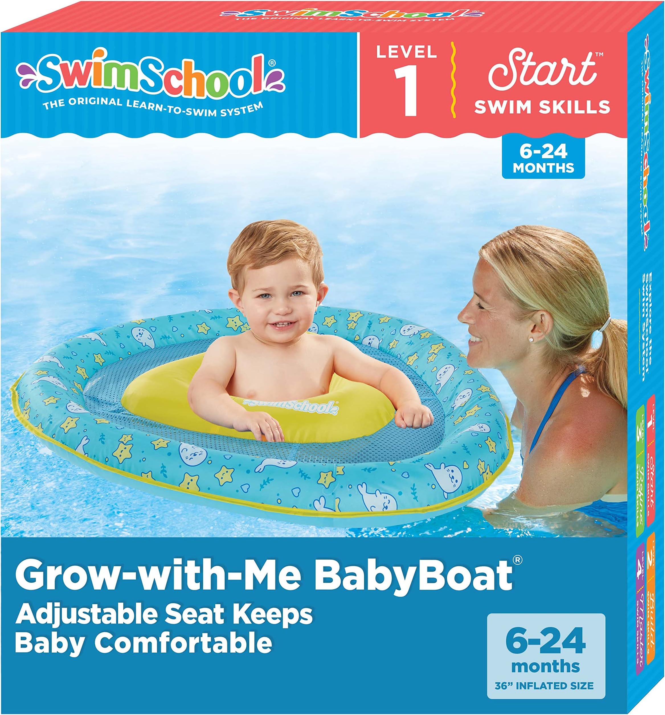 SwimSchool Infant Lil' Otter Baby Pool Float
